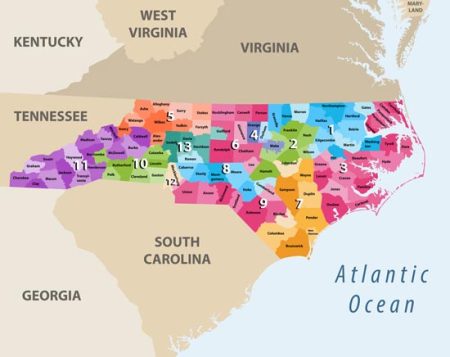 NC congressional map