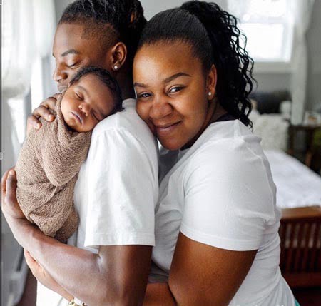 Sistas Caring 4 Sistas provided doula support for Delisha Bowman and her partner Syquarius Spencer. 