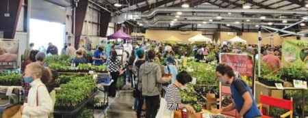 The Spring Herb Festival at the WNC Agriculture Center in Fletcher.