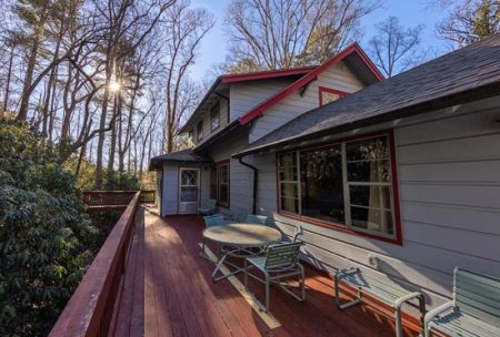 The Wilma Dykeman House in Asheville, NC.