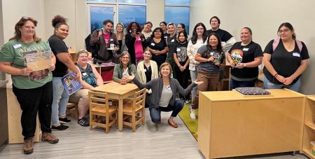 The Blazing Trails Early Education Scholarship provided 20 students with full tuition, textbooks, and loaner laptop computers.