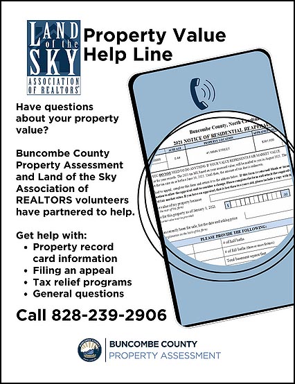 Buncombe County Property Value Help Line