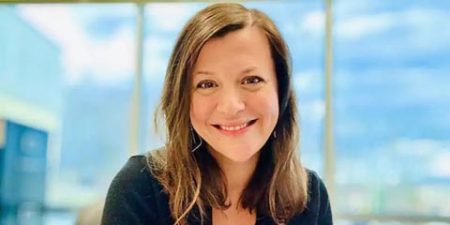 A-B Tech Professional Development Facilitator Kristin Erhard.