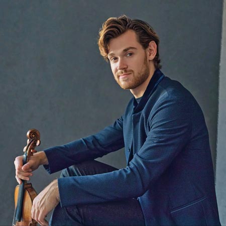 Violinist Blake Pouliot