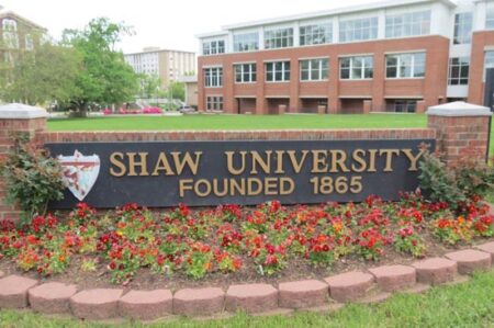 Shaw is a small, private, Baptist-affiliated historically Black University.