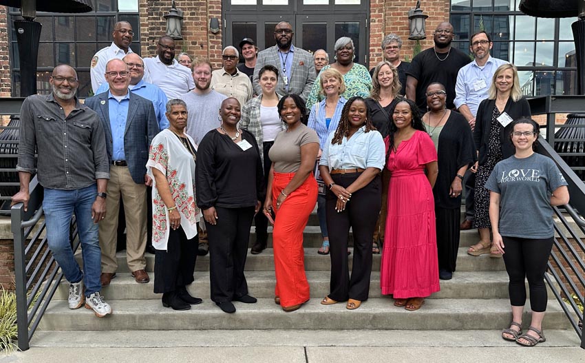 Community members and organizers met at the Foundry Hotel.