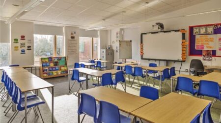 primary school classroom