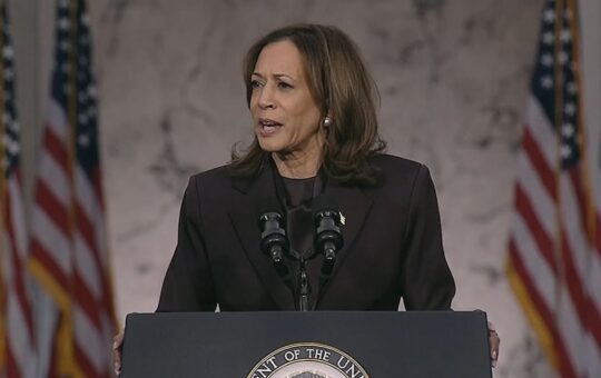 Kamala Harris Delivers Concession Speech