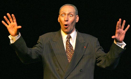 Ronald Rand as Harold Clurman in "Let it Be Art!"