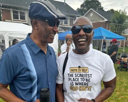 Randall Richardson and Alton Scott grew up as children in the Hillcrest community.