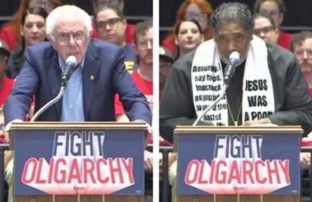 Senator Bernie Sanders, Rev. William J. Barber II