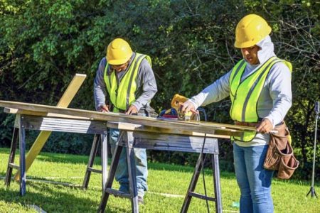 contractors working