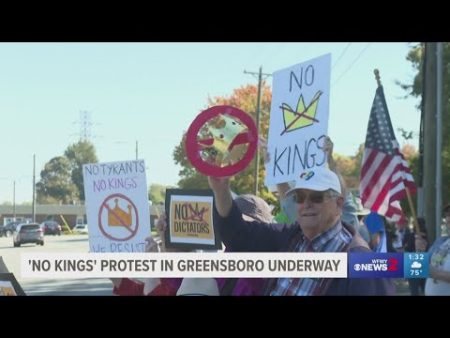 No Kings 2 Protests in NC