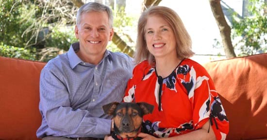 Governor Josh Stein and wife, Anna Harris Stein