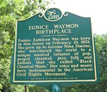Nina Simone heritage marker