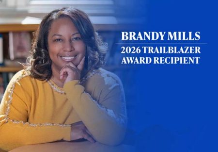 Brandy Mills 2026 Trailblazer Award graphic