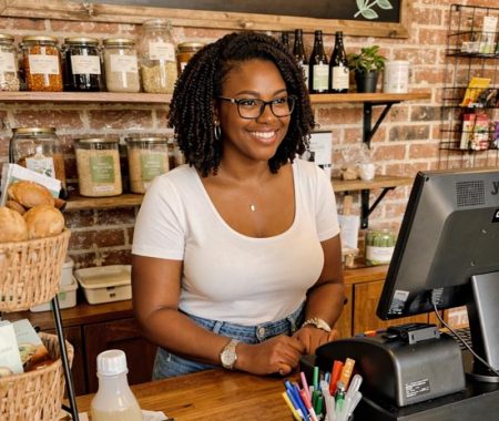 black local business owner crop