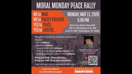 Moral Monday Returns on May 11, 2026
