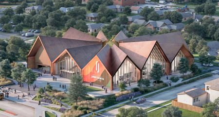 Rendering of the National Juneteenth Museum
