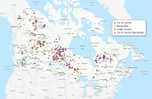 Update on the Canadian Wildfires