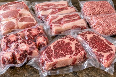 meats vacuum sealed 610