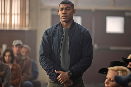 Aaron Pierre as John Stewart in “Lanterns.”