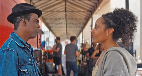 Chris Rock and Rosalind Eleazar star in “Misty Green”